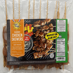 Chicken Skewers – Garlic