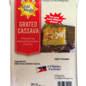 Grated Cassava (Kinayod na Kamoteng Kahoy)