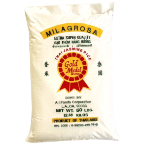 Jasmine Rice Milagrosa, 50lbs