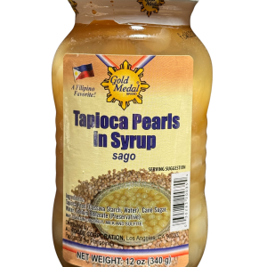 Tapioca Pearls in Syrup (Sago)