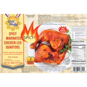 Chicken Leg Quarter SPICY
